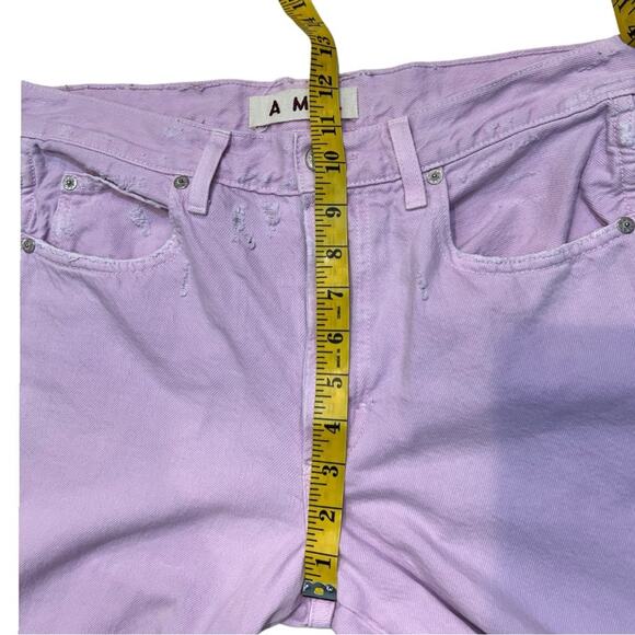 AMO TOMBOY HIGH RISE CROP JEANS Size 28 - Picture 13 of 16